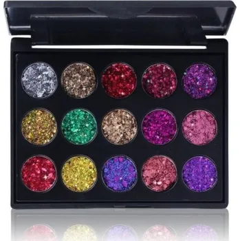 Oční stíny Třpytivá paletka očních stínů 2