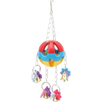 Hračka pro ptáka Závěsná hračka pro ptáky se zvonky