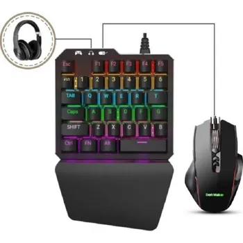 Jednoruční herní klávesnice a myš 2