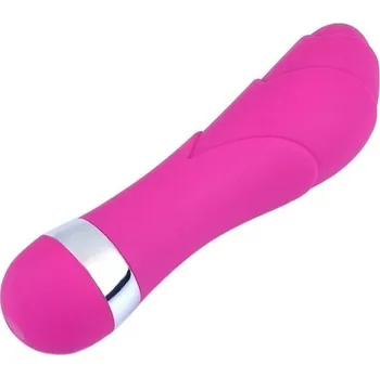 Vibrátor Silikonový mini vibrátor ve tvaru zavřeného poupěte květiny tichý chod snadné ovládání příjemný povrch Diskrétní balení