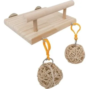 Krmítko pro ptáka Závěsné dřevěné bidýlko pro ptáky 1