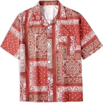 Pánská košile Pánská košile F828 červená S