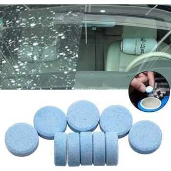 Šumivé čisticí tablety do ostřikovače 10 ks