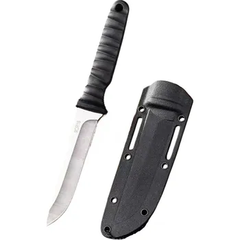 Multifunkční nůž Mini nůž 20 cm z nerezové oceli s pouzdrem Outdoorový kapesní nůž Přímá čepel Kempování Přežití Bushcraft EDC Turistika Sebeobrana stříbrná