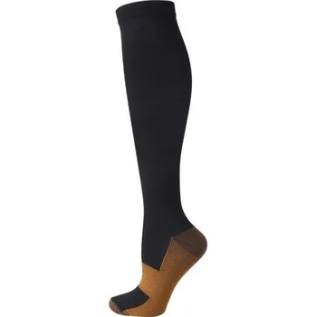 Pánské ponožky Kompresní ponožky proti křečovým žilám Kompresní podkolenky na sport Vhodné na cestování V310 černá 35-40