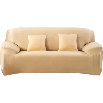 Potah na židli Potah na sedačku Z148 béžova 2místná sedačka (145 - 185 cm)