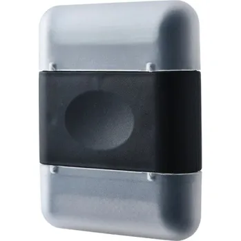 Váleček na chlupy Dvouhlavý mini odstraňovač chlupů a žmolků 8x6,5x2 cm Přenosný váleček na oblečení Oboustranný Textil Snadno čistitelný černá