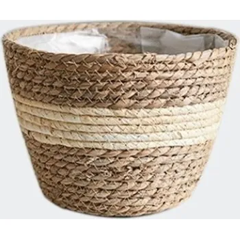 Slaměný květináč H893 M 2