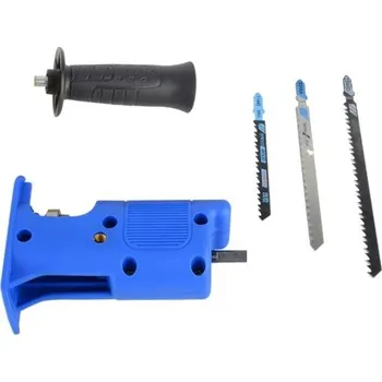 Přímočará pilová hlava na aku vrtačku modrá