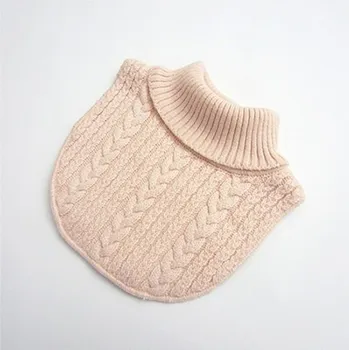 Šála Dětský pletený nákrčník růžová