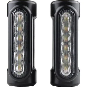 Osvětlení pro motocykl LED blinkry na motocykl 2 ks N51 černá