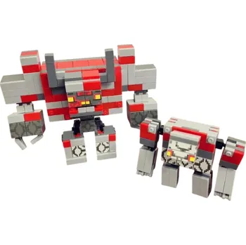 ostatní stavebnice Stavebnice Bitva o rudit 542 ks Dvě figurky monster 10 x 7 x 5 cm a 12 x 8 x 17 cm Kreativní stavebnice pro děti Herní svět