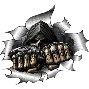 Samolepicí dekorace na vozidlo Samolepka na auto game over