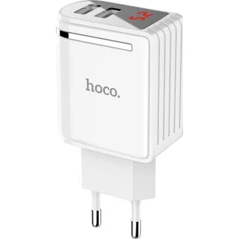 Síťový adaptér Dual USB K778 bílá