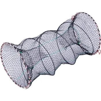 Rybářská síť Skládací lapač na návnadu 30 x 60 cm Síťová past na humry, kraby, krevety Rybářská past na mořské plody Skládací síťová klec