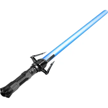 Dětská zbraň Světelný meč modrý a červený 2 ks