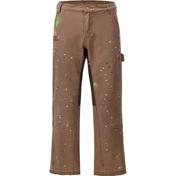 Pánské kalhoty Pánské kalhoty F1424 hnědá 36