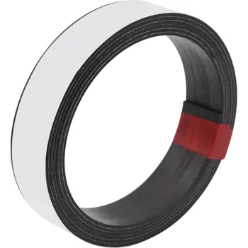 Samolepicí magnetická páska 25x1,5 mm Délka 1 m Pružný gumový magnetický proužek Těsnění Lednice Okna Dveře Spotřebiče Koupelna