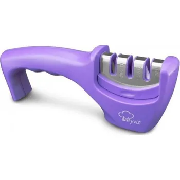 Třífázový brousek na nože fialová