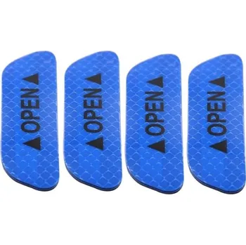 Samolepicí dekorace na vozidlo Reflexní samolepka na auto 4 ks modrá