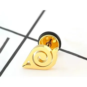 Náušnice Falešný plug A2668 zlatá