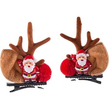 Vánoční sponky se Santou 2