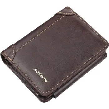 Peněženka Pánská kožená peněženka M422 tmavě hnědá