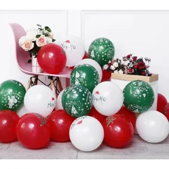 Vánoční dekorace Vánoční balónky 30 ks P4043 5