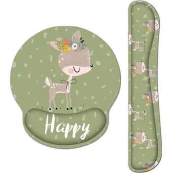 Ergonomická podložka pod myš s podpěrou zápěstí ke klávesnici 3