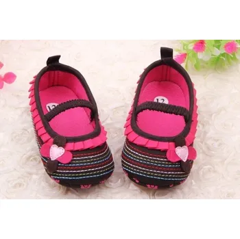 Dívčí obuv Dívčí baleríny Madison tmavě hnědá 0-6 měsíců