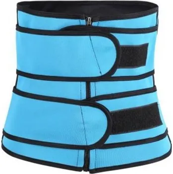 Opasek na cvičení Neoprenový korzet na hubnutí modrá XS