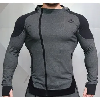 Pánská mikina Pánská sportovní mikina F125 tmavě šedá XS