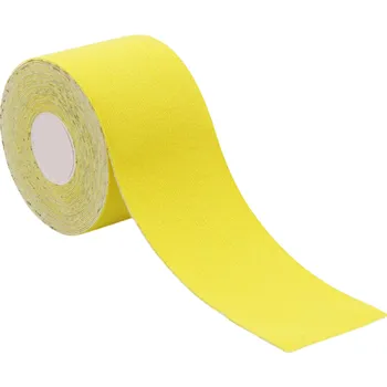 Tejpovací páska Myofasciální liftingová páska na obličej 2,5 x 500 cm V-line páska na pleť Redukce vrásek Podpora mimických svalů Omlazení pleti žlutá