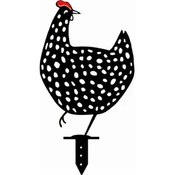 Zahradní dekorace Zahradní zapichovací dekorace slepice 1