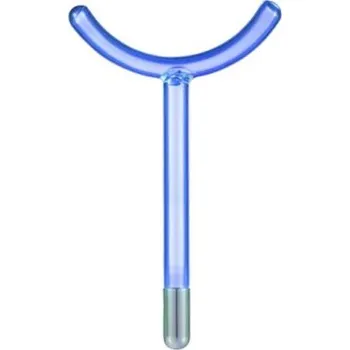 Pleťová maska Vysokofrekvenční Y elektroda pro terapii modrým světlem Náhradní skleněná elektroda pro 4v1 vysokofrekvenční přístroj Neon Wand Antibakteriální péče o pleť