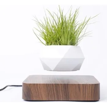 Květináč Levitující květináč tmavě hnědá