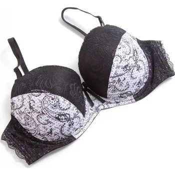 Podprsenka Krajková podprsenka ve velkých velikostech J2909 bílá 75D