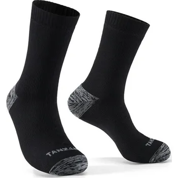 Pánské ponožky Dlouhé zimní ponožky pro muže Voděodolné lyžařské ponožky Pánské teplé ponožky na lyže černá 47-49