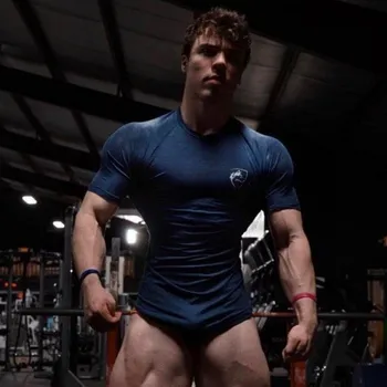 Pánské kompresní tričko F1795 tmavě modrá XS