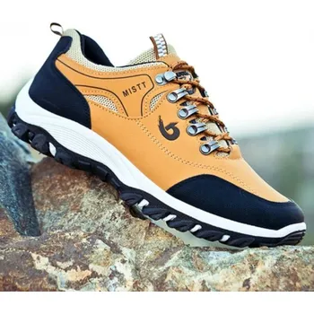 Pánské tenisky Kvalitní pánské boty J1965 žlutá 42