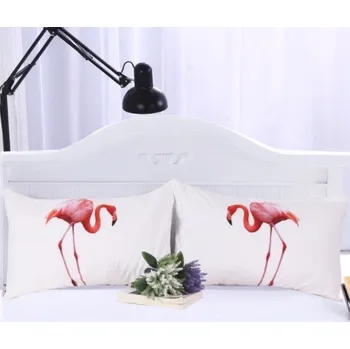 Dekorativní polštářek Povlaky na polštáře - Plameňáci