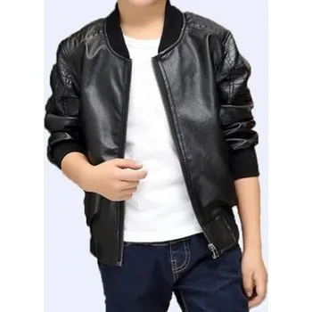 Chlapecká bunda Chlapecká luxusní bunda J1316 černá 12