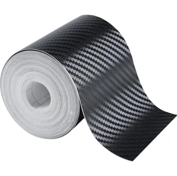 Autokosmetika Nano carbon samolepicí páska 7 cm x 1 m Široká karbonová ochranná samolepka na auto Dveře Zrcátka Nárazníky Povrchy Voduodolná Proti poškrábání