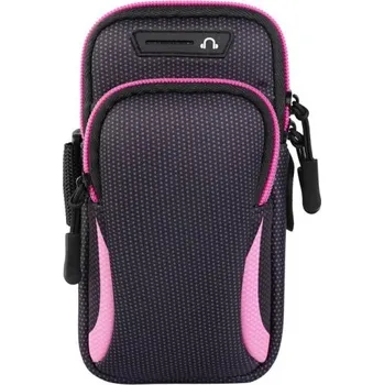 Potítko Sportovní pouzdro na mobil na ruku T1010 růžová