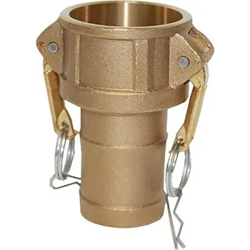 Rychlospojka KAMLOK typ C - samice s nátrubkem DN 1/2", MS mosaz KOVAZ KAMLOK 050C.MS