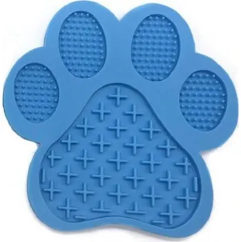 Hračka pro psa Lízací podložka pro psy a kočky C894 modrá