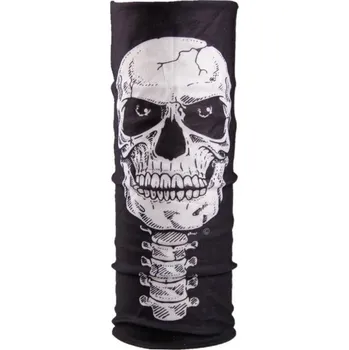 Nákrčník s potiskem lebky 1