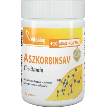 Fitness strava Vitaking Ascorbic Acid Powder (Vitamin C) 150 g