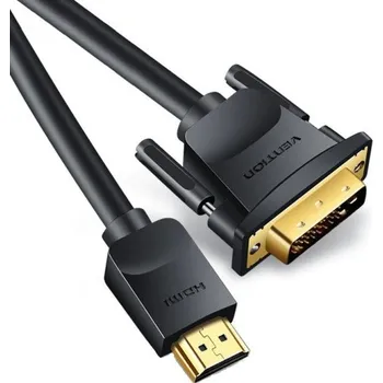 Video kabel Obousměrný propojovací kabel HDMI / DVI M/M 1 m