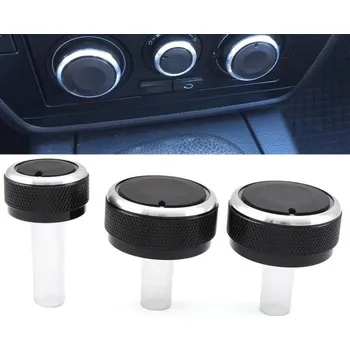 Knoflíky pro ovládání klimatizace VW 3 ks